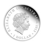 Pièce de monnaie 1 Dollar Australie 2013 1 once argent BE – Opéra de Sydney