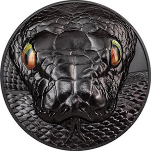 Pièce de monnaie en Argent 20 Dollars g 155.5 (5 oz) Millésime 2022 Hunters by Night PYTHON