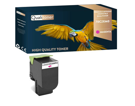 Qualitoner x1 toner 70c2xm0 magenta compatible pour lexmark