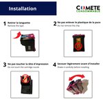 Cartouche 304XL  pack de 2 noirs Compatibles Comete, Entreprise Française