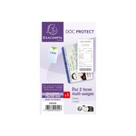 Etui De Protection En Pvc Lisse 20/100e Multi-usages - Cristal - X 10 - Exacompta