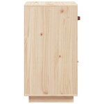 vidaXL Buffet 34x40x75 cm Bois massif de pin