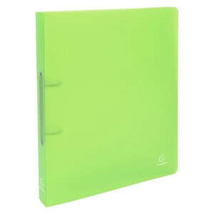 Classeur 2 Anneaux 30 Mm Polypropylène Chromaline - A4 Maxi - Vert - Exacompta