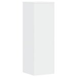 vidaXL Support pour plantes blanc 33x33x100 cm bois d'ingénierie