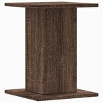 vidaXL Supports pour plantes 2 Pièces chêne marron bois d'ingénierie