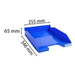 Corbeille À Courrier Combo Midi Iderama - Bleu Glacé - X 6 - Exacompta