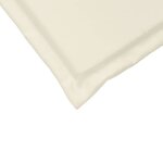 vidaXL Coussins de siège de jardin lot de 4 crème 45x45x2 cm carré