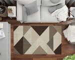 Tapis de salon MIRAN 120 x 180 cm - Marron