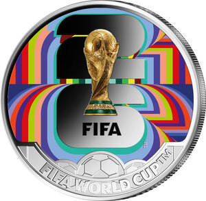 Monnaie FIFA EMBLEM FIFA World Cup Champions Metal 50 Cents Solomon Islands 2026