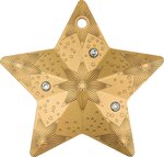 Pièce de monnaie en Argent 5 Dollars g 31.1 (1 oz) Millésime 2024 Holiday Ornament STARRY SKY