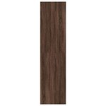 vidaXL Garde-robe chêne marron 80x50x200 cm bois d'ingénierie