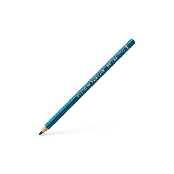 Crayon de couleur Polychromos turquoise hélio 155 FABER-CASTELL