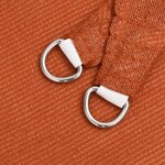 vidaXL Voile d'ombrage 160 g/m² Orange 2 5x4 m PEHD