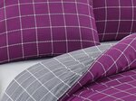 Parure de lit violette TRENDY 140 x 200 cm