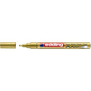Marqueur Peinture brillante 751 Or 1-2 mm EDDING