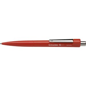 Stylo à bille K1 rouge Pte Moyenne rouge SCHNEIDER