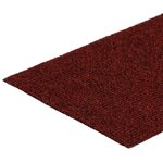 vidaXL Tapis d'escalier autocollants Rectangulaire 15Pièces 76x20cm Rouge