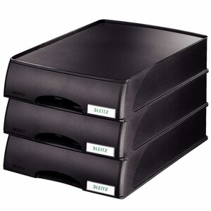 Leitz Unité de plateaux à tiroir Noir