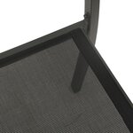 vidaXL Mobilier de salle à manger d'extérieur 5 Pièces Acier
