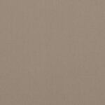 vidaXL Coussins de chaise lot de 4 taupe 40x40x7 cm tissu oxford