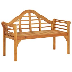 vidaXL Banc de jardin 125 cm Bois d'acacia solide