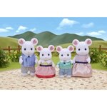 Sylvanian families - 5308 - la famille souris marshmallow