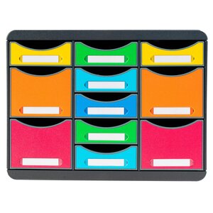Moule De Classement Storebox Multi 11 Tiroirs Iderama - Arlequin - Exacompta