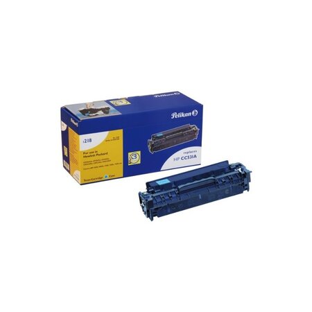 Pelikan Toner 1218 remplace hp CC531A, cyan