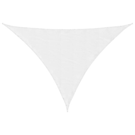 vidaXL Voile de parasol tissu oxford triangulaire 3x3x4 24 m blanc