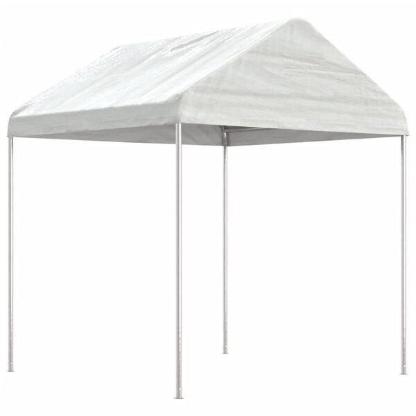 vidaXL Belvédère avec toit blanc 2 28x2 23x2 69 m polyéthylène