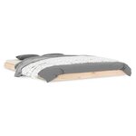 vidaXL Cadre de lit 140x200 cm bois de pin massif