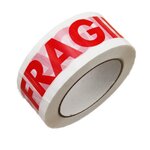 Lot de 3 rouleaux adhésifs fragile  silencieux : 48 mm x 100 mètres