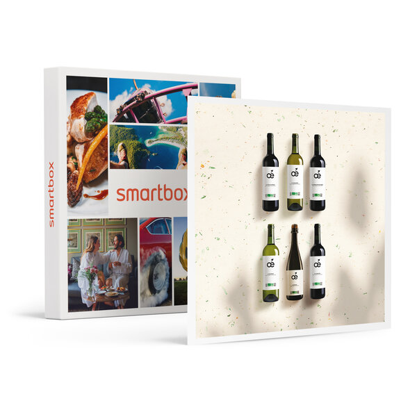 SMARTBOX - Coffret Cadeau Coffret de 6 bouteilles de vin bio livrées à domicile -  Gastronomie