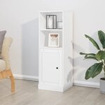 vidaXL Buffet haut blanc 36x35 5x103 5 cm bois d'ingénierie