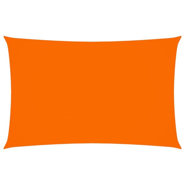 vidaXL Voile de parasol Tissu Oxford rectangulaire 4x7 m Orange