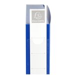 Boite De Classement À Pression Dos 40mm Polypropylène 7/10e Opaque - A4 - Bleu - X 10 - Exacompta