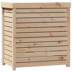 vidaXL Table de rempotage et étagères 82 5x50x86 5 cm bois massif pin