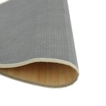 vidaXL Tapis rond naturel clair 80 cm bambou