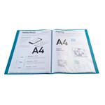 Protège Document prolypropylène souple pochettes grainées opaque 80 vues VERT EXACOMPTA