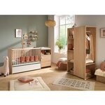 Lit bébé combiné - 120 x 60 cm - Evolutif en 90 x 190 cm