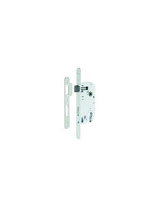 THIRARD - Boitier de serrure encastrable à cylindre pour porte d'entrée axe 50mm bouts ronds zingué - THIRARD