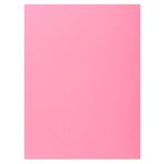 Paquet 100 Chemises 1 Rabat Super 160 - 24x32cm - Rose - X 5 - Exacompta