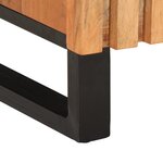 vidaXL Meuble TV 105x34x46 cm bois d'acacia massif
