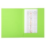 Chemise Imprimée À 2 Rabats Forever® 290g/m2 - 24x32cm - Vert Vif - X 50 - Exacompta
