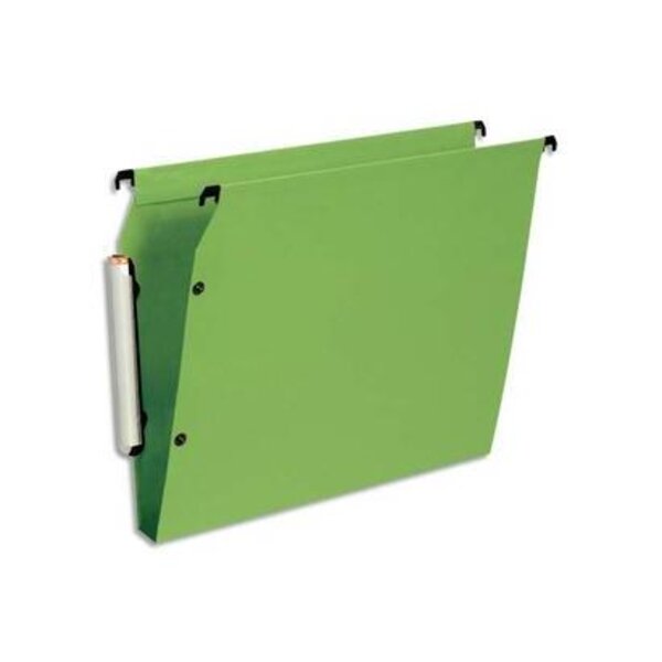 Pack de 10 dossiers suspendus PREMIUM opaque, fond 30 armoire vert ESSELTE