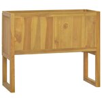 vidaXL Armoire de salle de bain 90x40x75 5 cm bois de teck solide