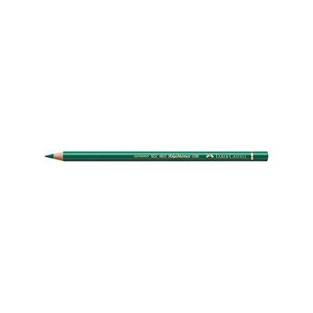 Crayon de couleur POLYCHROMOS Mine 3,8mm à l'Huile Vert Phtalo Foncé FABER-CASTELL
