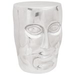 vidaXL Tabouret argent 33x33x45 cm Aluminium