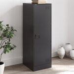 vidaXL Buffet noir 34 5x39x107 cm acier