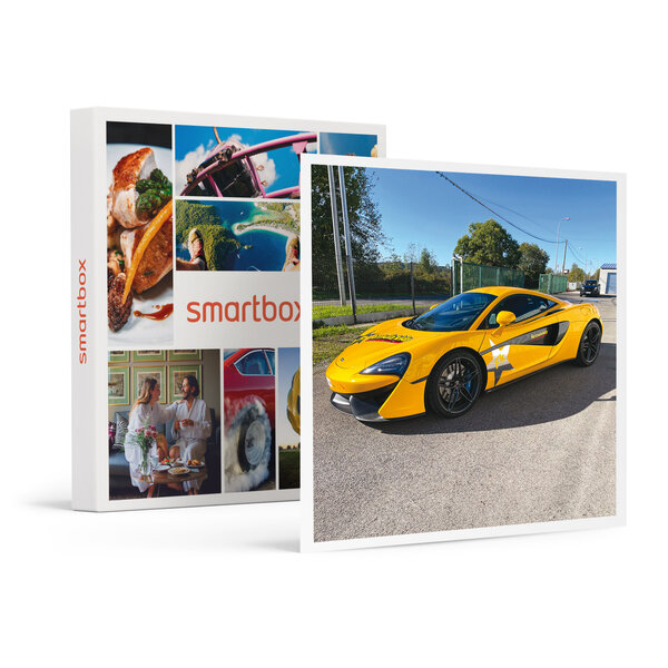 SMARTBOX - Coffret Cadeau Stage pilotage enfant : 3 tours de circuit au volant d'une McLaren 540C -  Sport & Aventure